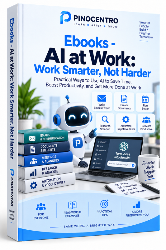 Ebooks - AI: Work Smarter, Not Harder